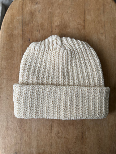 Cotton Beanie - Natural