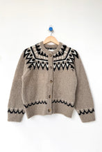 Load image into Gallery viewer, Alpaca Cabin Cardigan - Beige