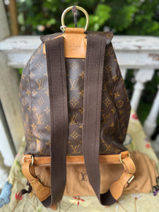 LOUIS VUITTON VTG Montsouris GM Backpack