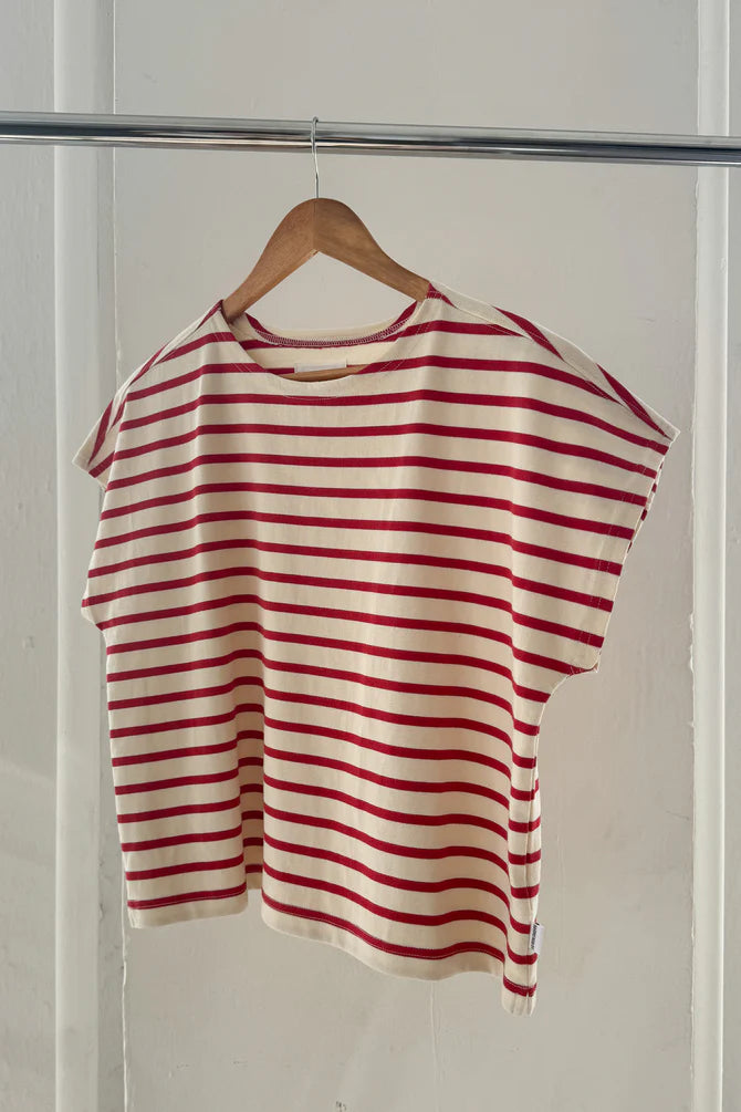 Manon Tee - Red Stripe