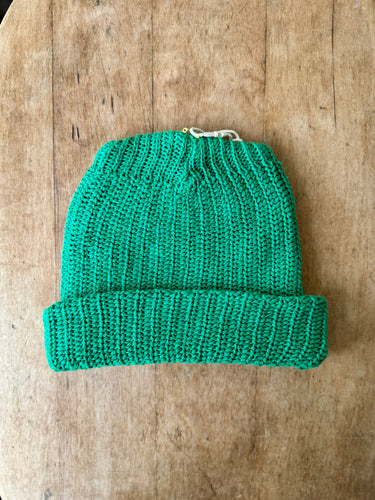 Cotton Watch Cap - Kelly Green