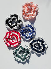 Load image into Gallery viewer, XL AWNING STRIPE SCRUNCHIE: RED APPLE
