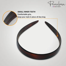 Load image into Gallery viewer, French Wide Headbands (2 Pcs): Tort + Black