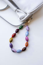 Load image into Gallery viewer, Color Bead Bag Charm: Vivid Marble