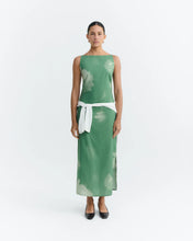 Load image into Gallery viewer, Sunniva Long Green Dress