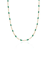 Load image into Gallery viewer, Emerald Enamel Chain