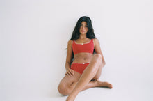 Load image into Gallery viewer, Support Cotton Bra: Cherry