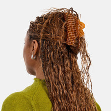 Load image into Gallery viewer, Nimbus Claw in Caramel Plaid
