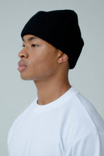 Load image into Gallery viewer, The Merino Wool Beanie - Black