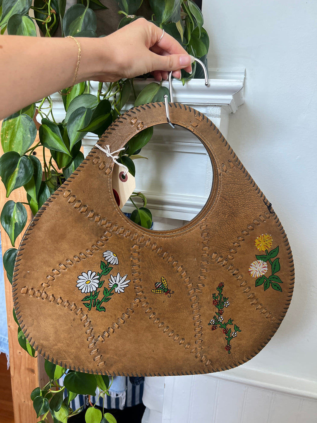 FT vegan leather outdoor purse