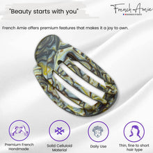 Load image into Gallery viewer, French Oval Small Side-in Hair Claw: Tokyo