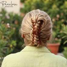 Load image into Gallery viewer, French Large Rake Hair Claw: Tortoise Shell