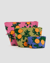 Load image into Gallery viewer, Go Pouch Set - Orange Trees