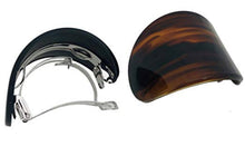 Load image into Gallery viewer, French Curved Hair Barrettes: Tortoise Shell