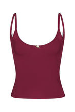 Load image into Gallery viewer, Scoop Back Cami - Bordeaux