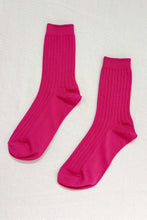 Load image into Gallery viewer, Her Socks: Fuchsia