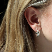 Load image into Gallery viewer, Lainey Hoops: Sterling Silver