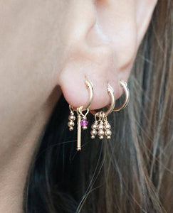 Daphne Hoop Earrings: 14K Gold Filled