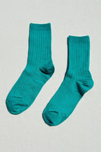 Load image into Gallery viewer, Her Socks: Turquoise