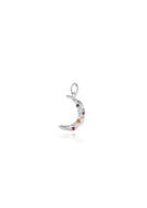 Méliès Stardust Moon Charm - Silver