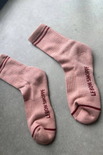 Load image into Gallery viewer, Boyfriend Socks: Vintage Pink