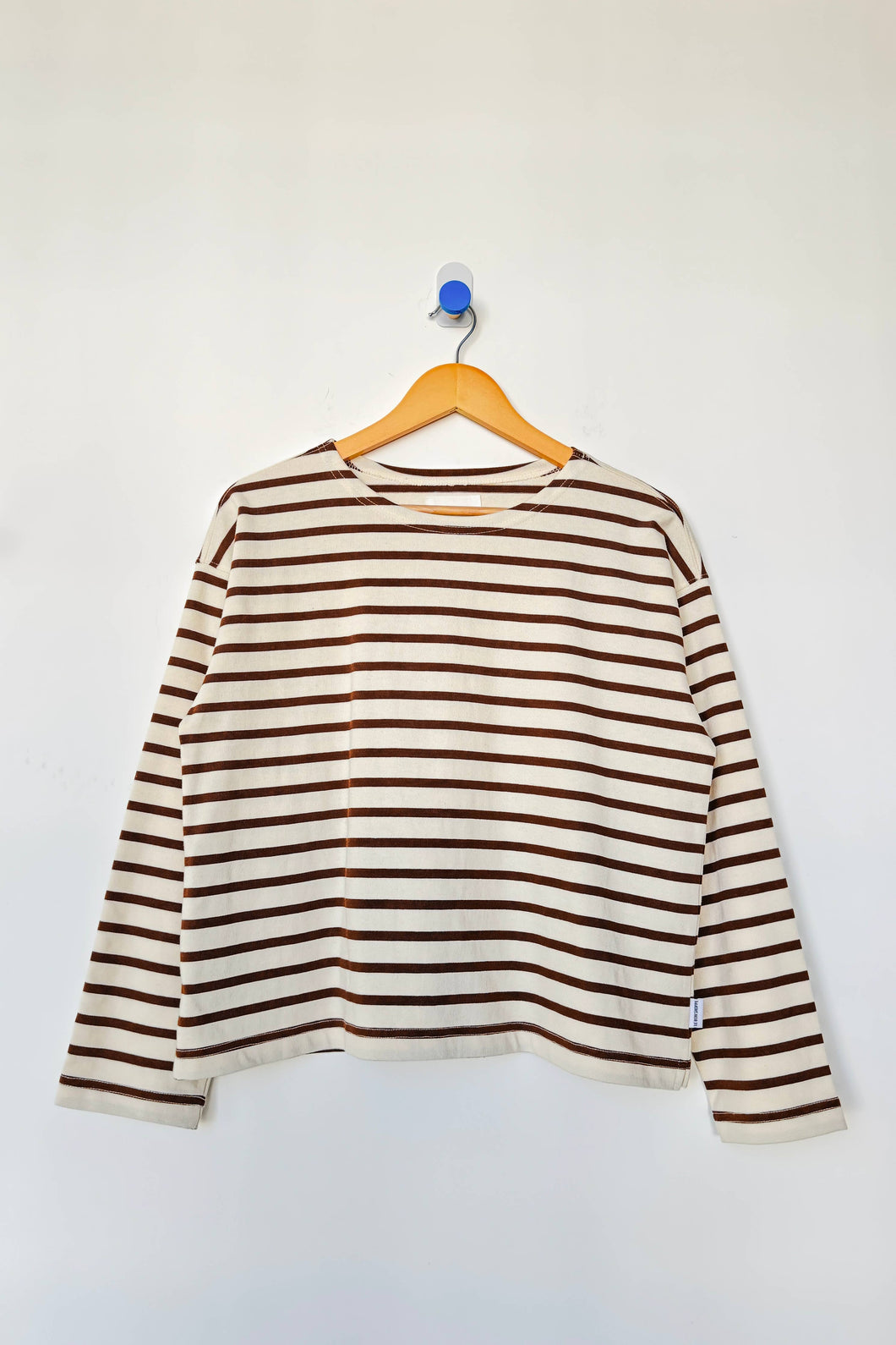 Sailor Top - Coffee Stripe