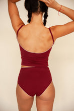 Load image into Gallery viewer, Scoop Back Cami - Bordeaux