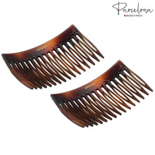 Load image into Gallery viewer, French Side Hair Combs (2 Pcs): Matte Shell