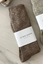 Load image into Gallery viewer, Cottage Socks: Flax