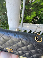 Load image into Gallery viewer, CHANEL Classic Caviar Flap Bag 11.12