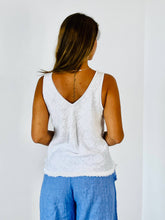 Load image into Gallery viewer, Linen Tank Top: Celeste