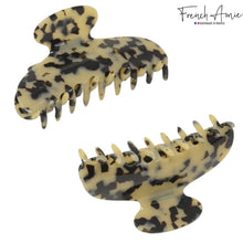 Load image into Gallery viewer, French Large Hair Claw: White Tokyo