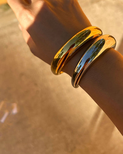 Wallace Bangle: Silver