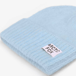 The Mohair Beanie - Sky Blue