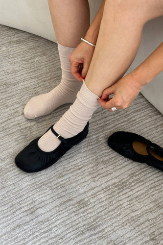 Trouser Socks: Eggnog