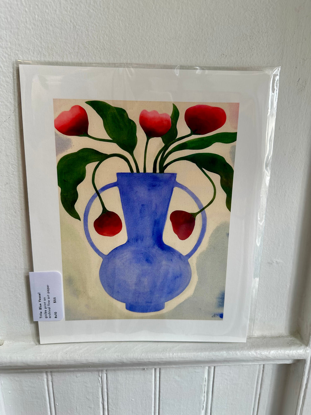 Blue Vessel - 8 x 10