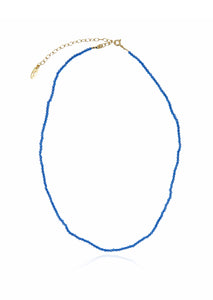 Aegean Blue Crystal Necklace