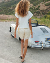 Load image into Gallery viewer, Silk Boxer Shorts - Sweet Cream