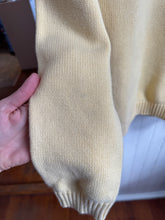 Load image into Gallery viewer, Butter Yellow Cotton Crewneck [as-is][M-L]
