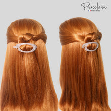 Load image into Gallery viewer, French Oval Hair Barrette: Black