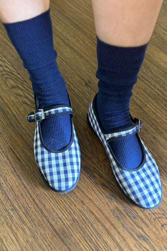 Trouser Socks: Navy