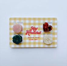 Load image into Gallery viewer, Button Mini Claw Set: Pastel