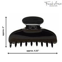 Load image into Gallery viewer, French Large Hair Claw: Black