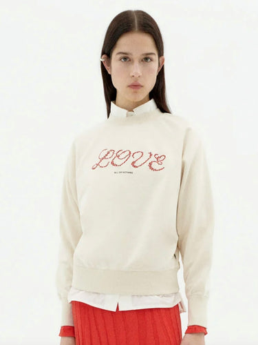 LOVE HEART BONNIE SWEATSHIRT