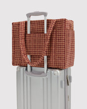 Load image into Gallery viewer, Small Cloud Carry-On - Tan Houndstooth