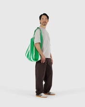 Load image into Gallery viewer, Big Baggu - Green Painted Stripe