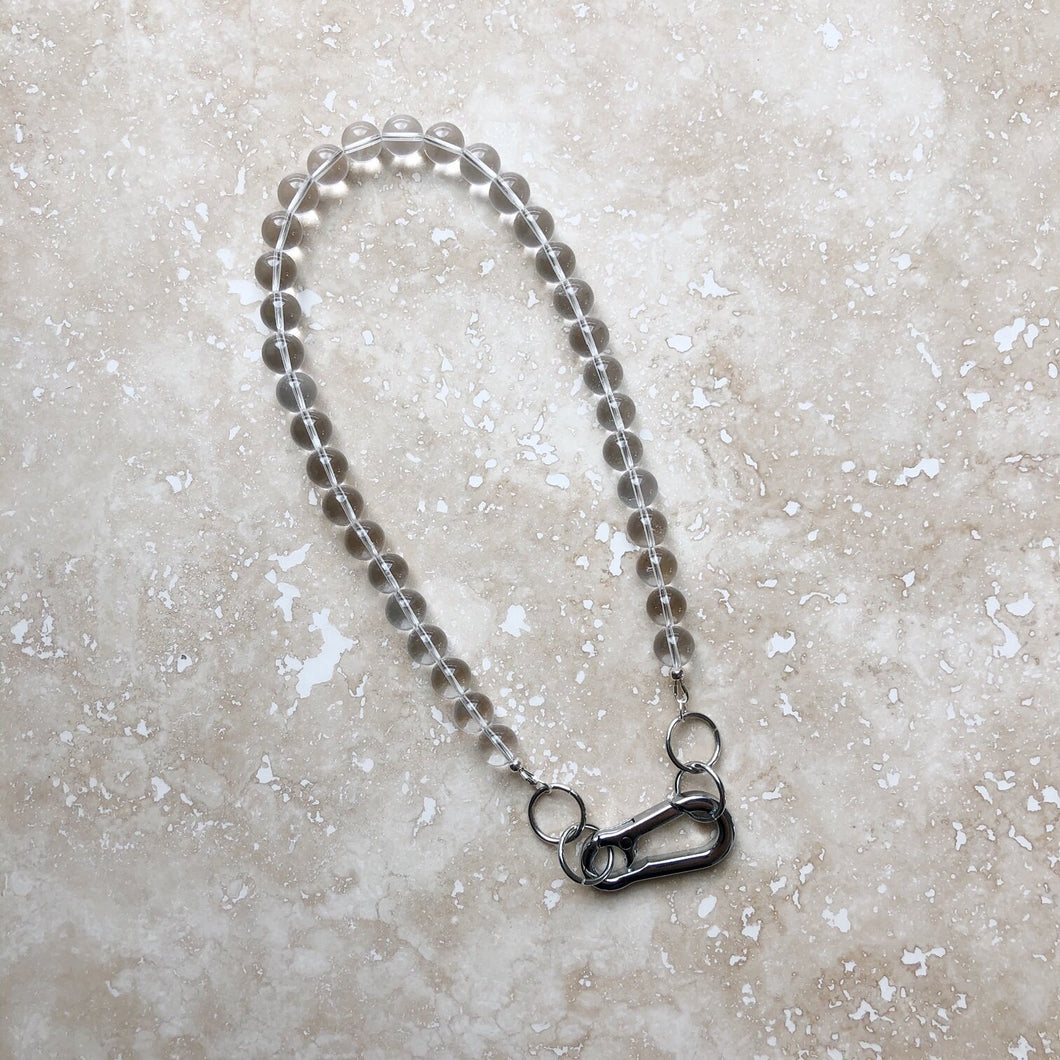 Quartz Large Link Necklace