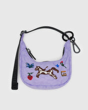 Load image into Gallery viewer, Crescent Bag Charm - Embroidered Pony