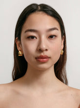 Load image into Gallery viewer, Ciara Hoops in Gold