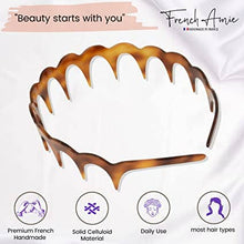 Load image into Gallery viewer, French Zig Zag Wide Teeth Headband